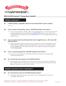 OHD Anywhere – FAQs