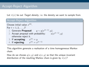 Accept-Reject Algorithm