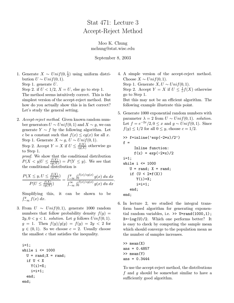 Stat 471 Lecture 3 Accept