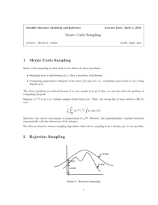 Rejection Sampling - EECS at UC Berkeley