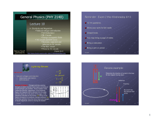 4 slides per page() - Wayne State University Physics and