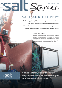 salt and pepper - Salt Ship Design