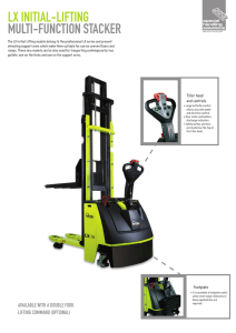 lx initial-lifting multi-function stacker