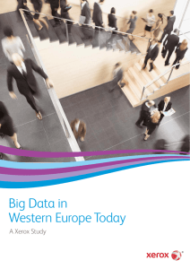 Big Data in Western Europe Today