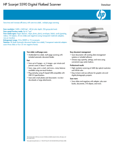 HP Scanjet 5590 Digital Flatbed Scanner