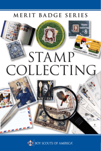 Stamp Collecting - Boy Scouts of America
