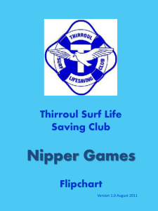 Nipper Games - Thirroul Surf Club