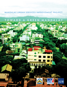 Toward a Green Mandalay - Asian Development Bank