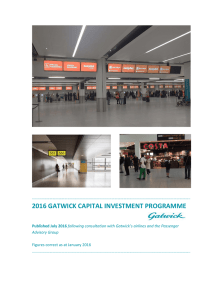 2016 gatwick capital investment programme