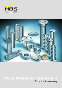 Stud Welding Fasteners