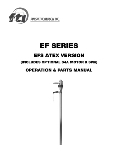 ef series - Finish Thompson, Inc.