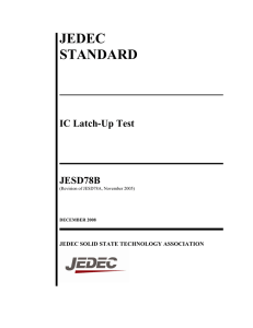 JEDEC STANDARD