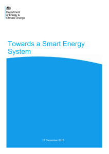 Towards a Smart Energy System