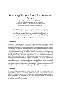 Supporting Semantic Image Annotation and Search