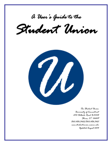 Union Policies - Student Union