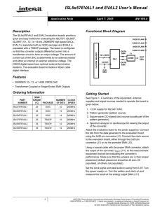 ISL5x57EVAL1, ISL5x57EVAL2 User Guide