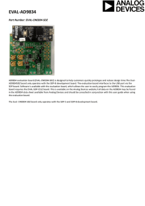 Analog Devices EVAL-CN0304-SDZ Datasheet