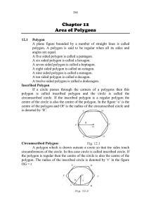 Chapter 12 Area of Polygons