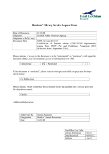 03/12 STSS Circular 2011/13 - Scottish