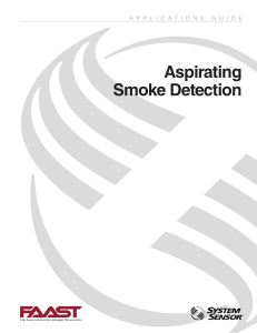 Aspirating Smoke Detection