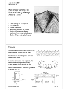 Reinforced Concrete by Ultimate Strength Design Flexure