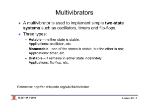 Multivibrators