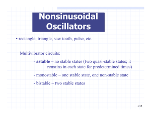 Nonsinusoidal Oscillators