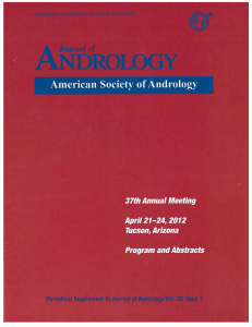 Schedule At A Glance - American Society of Andrology