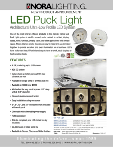 LED Puck Light - Nora Lighting