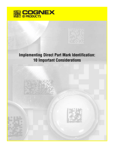 Implementing Direct Part Mark Identification