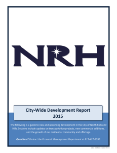 Development Report - North Richland Hills