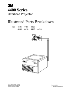 4400 Series Illustrated Parts Breakdown