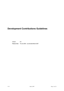 Understanding Development Contributions