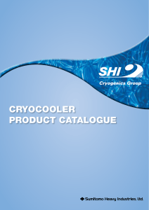 Cryocooler Product Catalogue