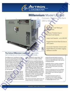 Millennium Model LPH400