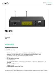 TXS-872 - monacor