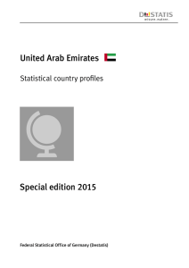 Country profile United Arab Emirates 2015