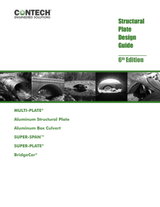 Structural Plate Design Guide 6th Edition