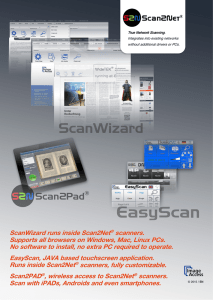 Scan2Net - the technological platform for simplified professional