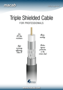 Triple Shielded Cable