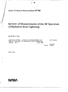 Review of Measurements of the RF Spectrum of