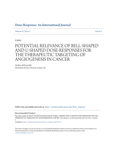 potential relevance of bell-shaped and u-shaped dose