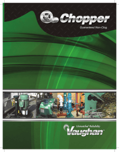 Guaranteed Non-Clog - Vaughan Chopper Pumps