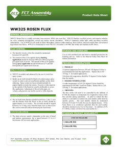 ww325 rosin flux