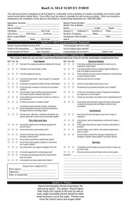 BoatU.S. SELF SURVEY FORM - BoatUS Boat Insurance Quick Quote