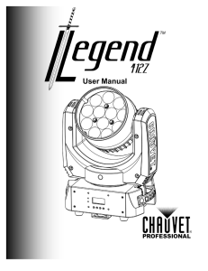 Legend 412Z User Manual