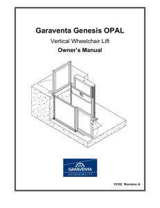 Garaventa Genesis OPAL