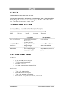 DEFINITION THE BRAND NAME SPECTRUM DEVELOPING