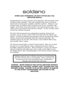 Soldano® SLO-100