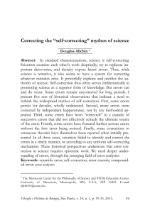 Correcting the “self-correcting” mythos of science